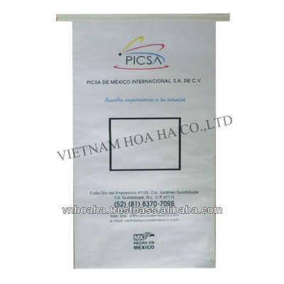 kraft paper laminated pp woven bag